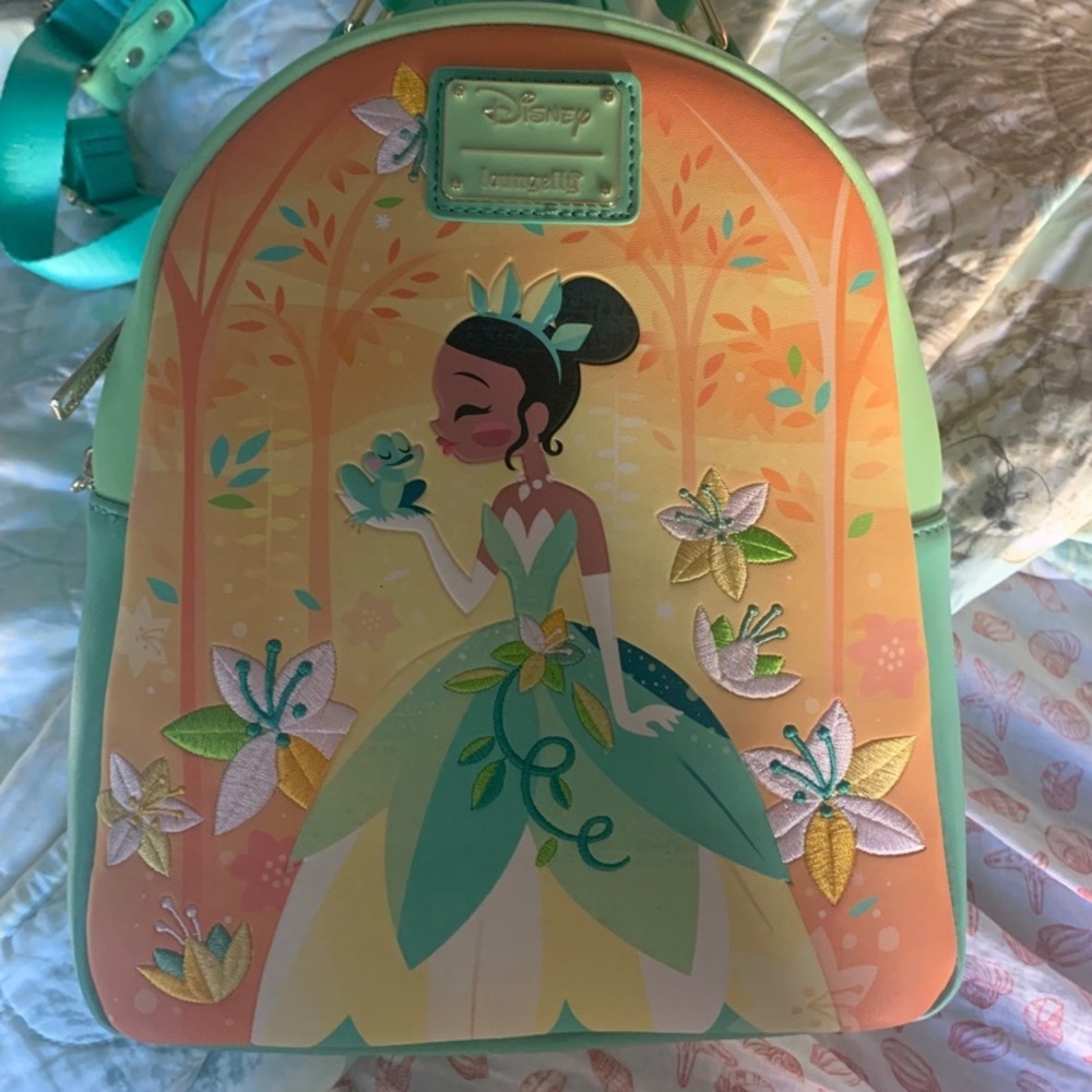 Princess and the frog loungefly min backpack